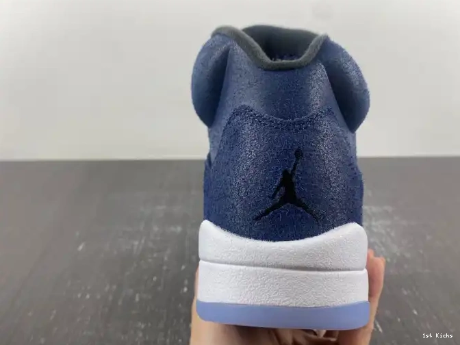 1st Kicks Shoes Jordan FD6812-400 Georgetown Air 5 0503
